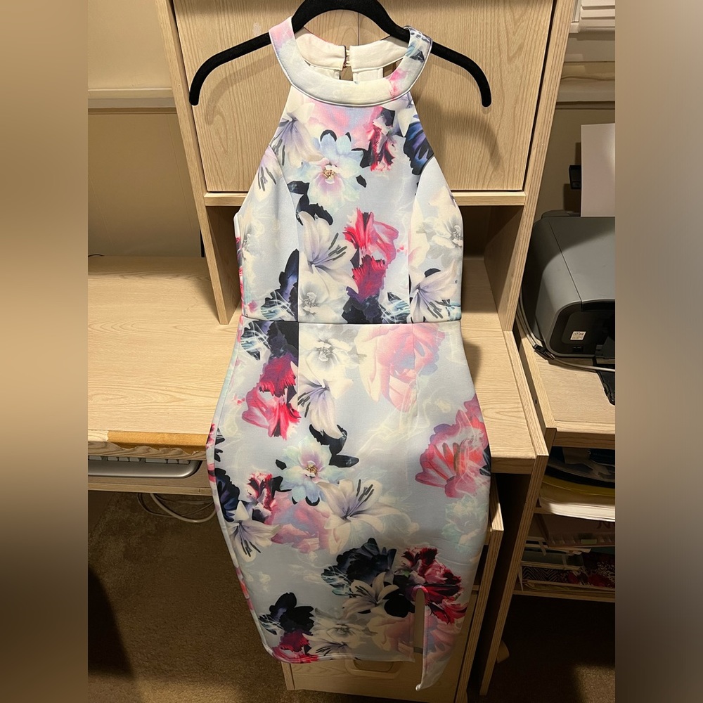 Modern Vintage Boutique Floral Sleeveless Dress
